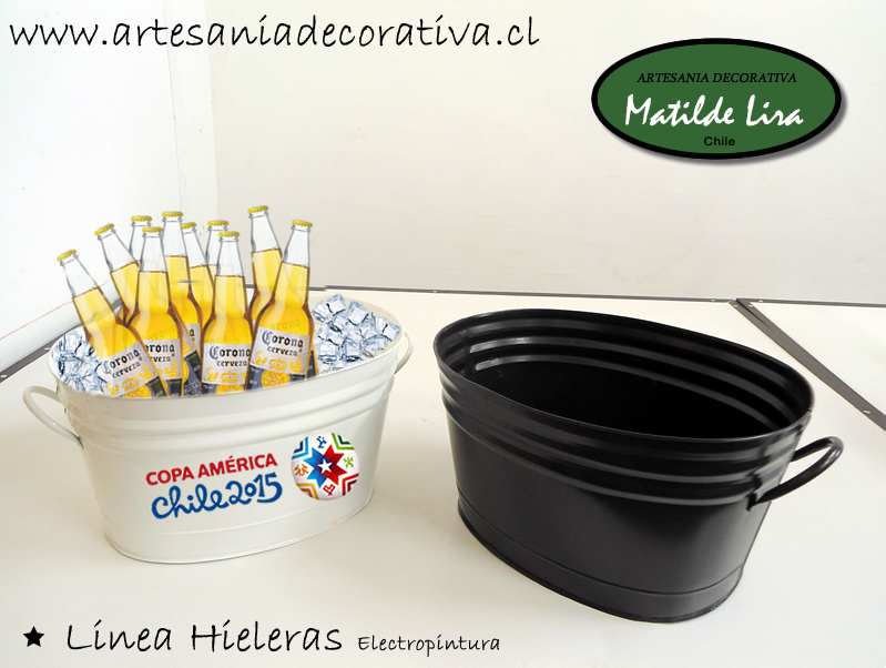 Hieleras Electro pintura  y Serigrafía